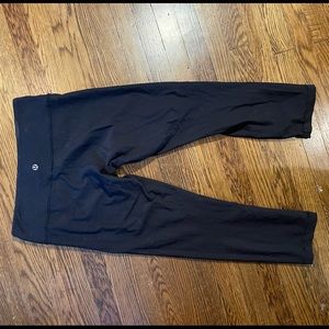 Lululemon wonder under recordable leggings